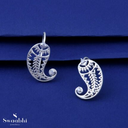 Koyari Hook Earrings – Rangoli Design