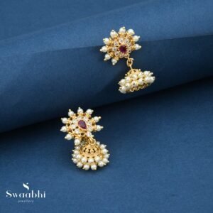 Kavya Pearls Jhumka