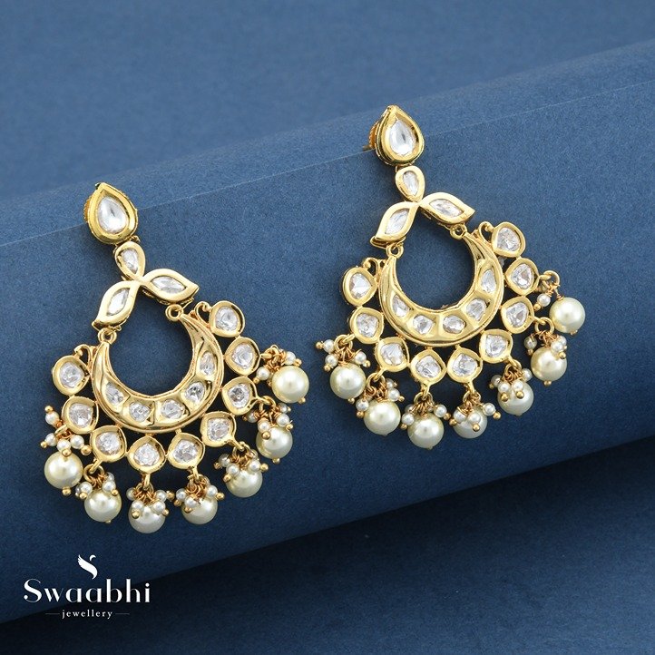 Kundan Earrings Bridal Earrings Designer Chandbali Green Chandbali Fashion  Earring Indian Jewelry Bridal Jewelry Collection of Bollywood Fa - Etsy