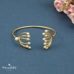 Lotus Pearl Bracelet- Swaabhi