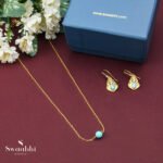 Anvi Bead Chain Necklace Set-Swaabhi
