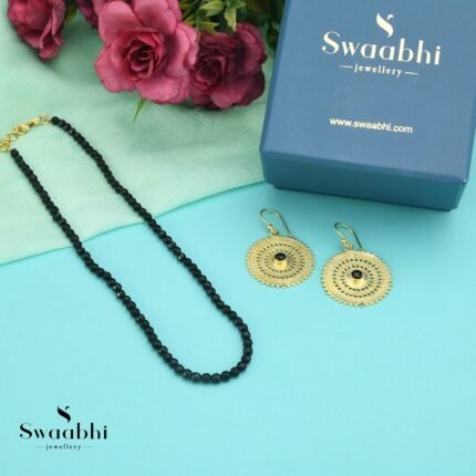 Ekta Beaded Necklace Set-Swaabhi
