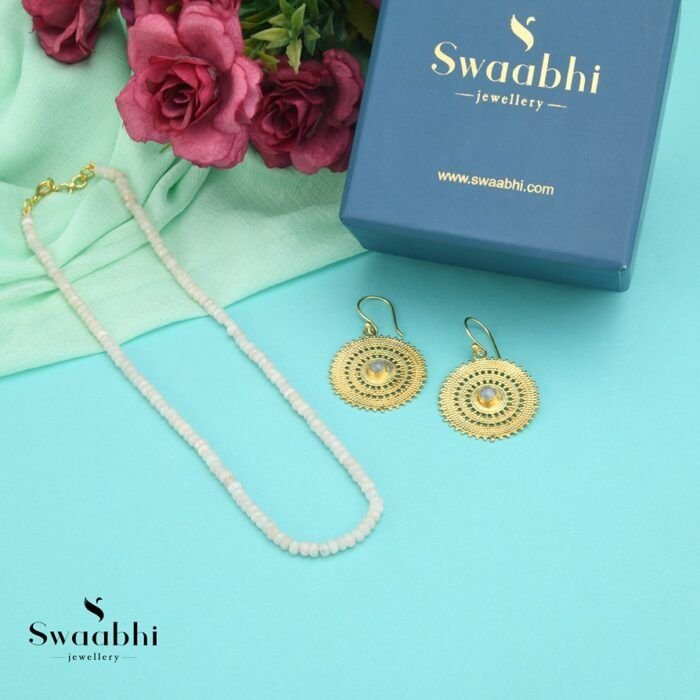 Ekta Beaded Necklace Set-Swaabhi