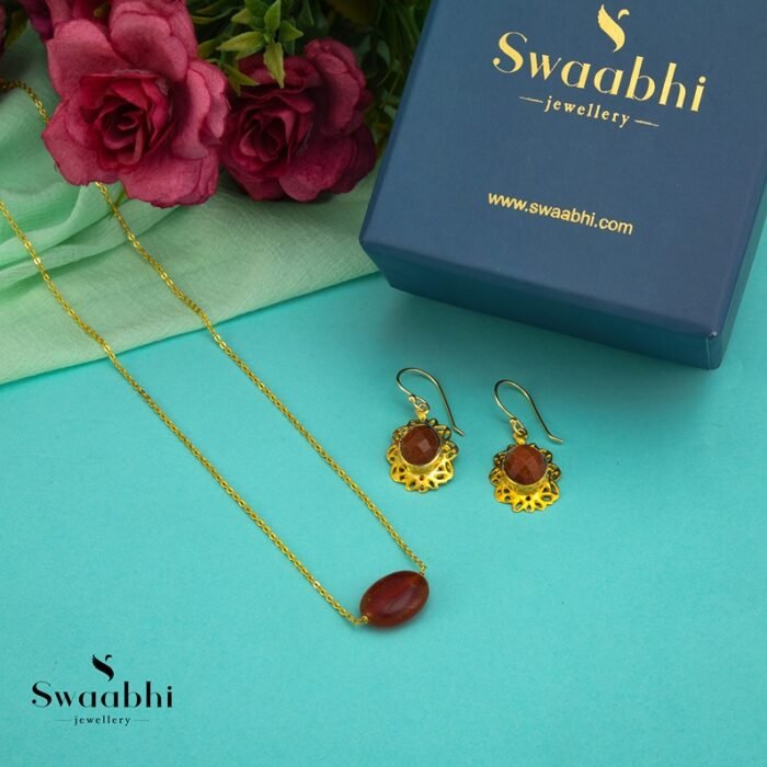 Kavya Beads Chain Necklace-Swaabhi