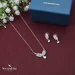 Sania Silver Polish Necklace Set