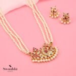 Bhagyashri Pearl Necklace- Swaabhi