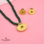Jaya Green Necklace Set-Swaabhi