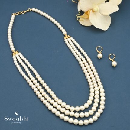 Nithila Pearl Necklace- Swaabhi (2)