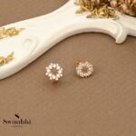 Ophelia CZ Stone Earrings- Swaabhi