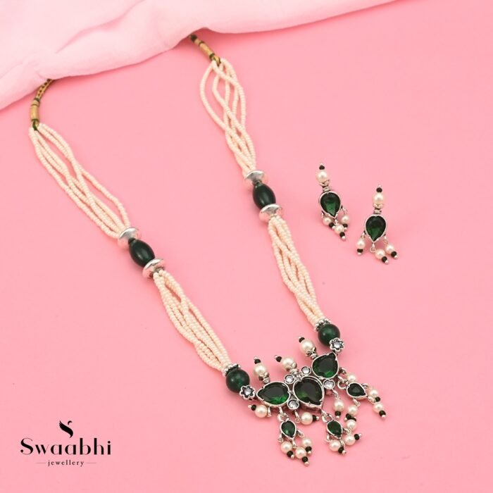 Sanskriti Pearl Necklace- Swaabhi
