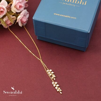 Pearl Chain Necklace Gift Box-Swaabhi (1)
