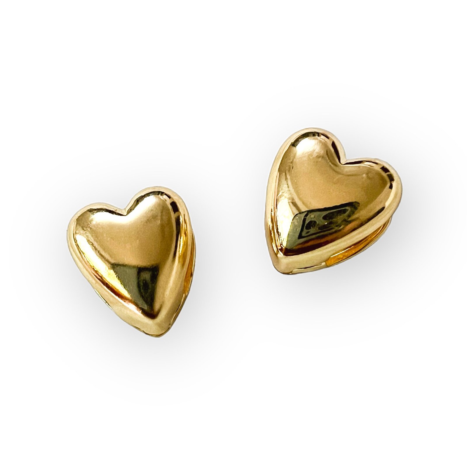 Duo Heart Stud Earrings