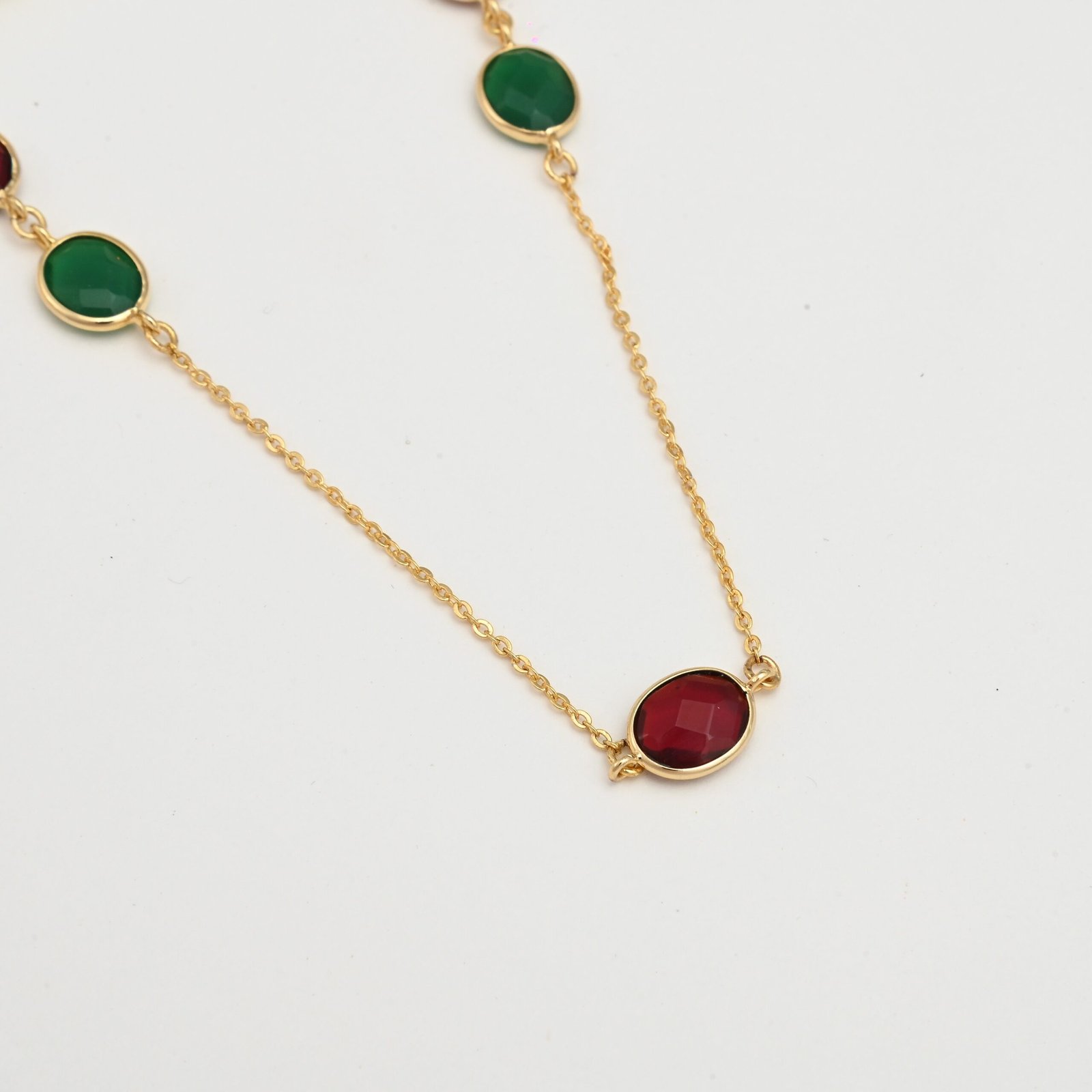 Flord Gemstone Necklace