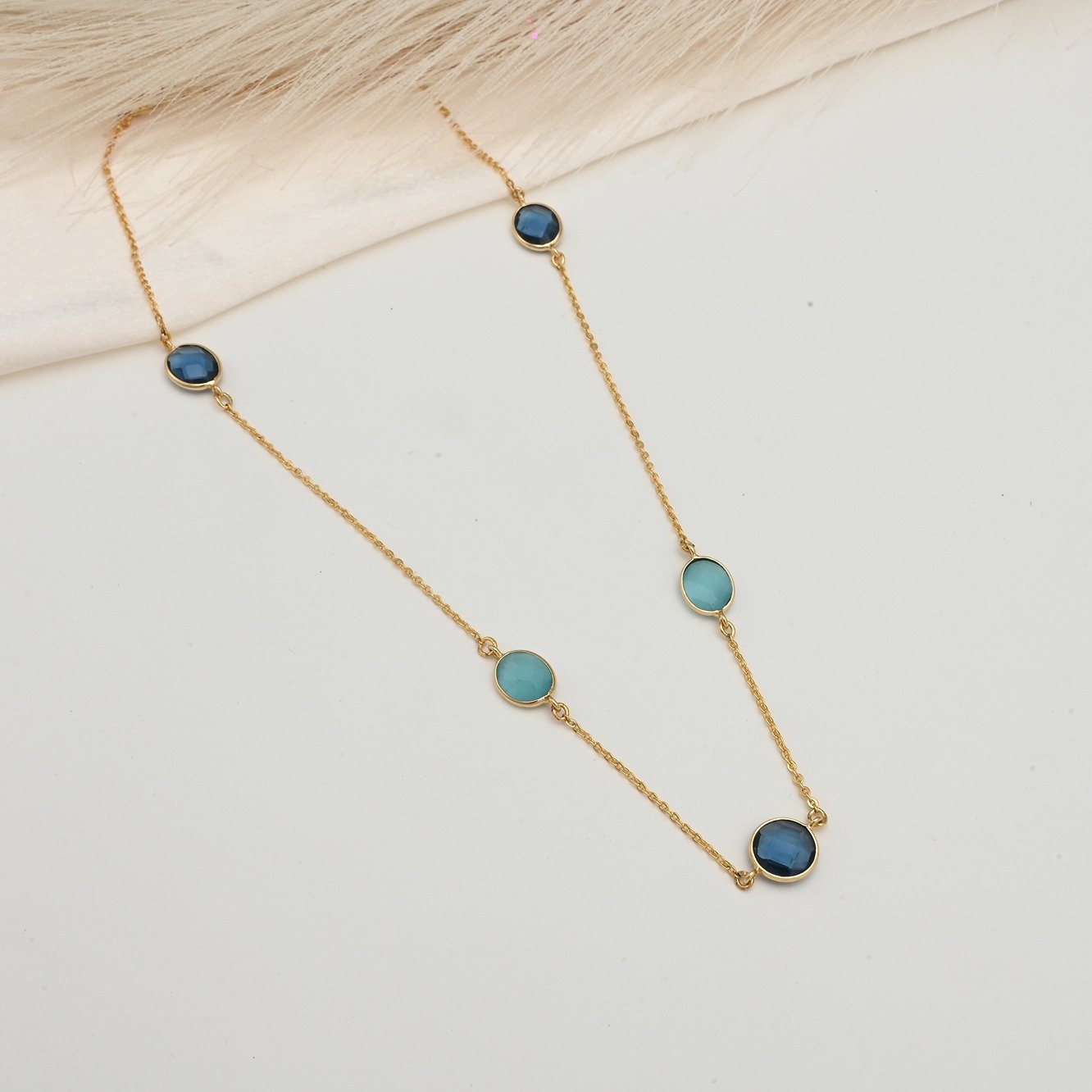Aura Gemstone Necklace