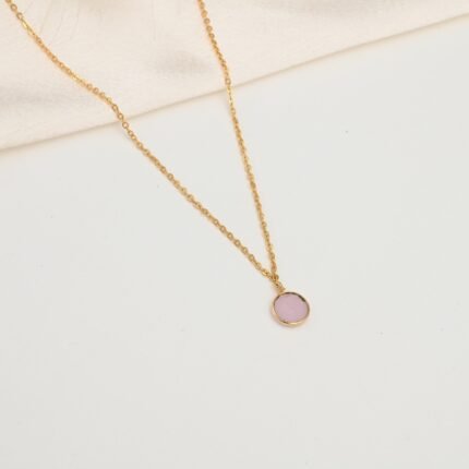 Iris Gemstone Pendant Necklace