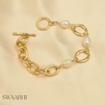 Pearl Chain Bracelet, Olivia