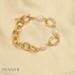 Pearl Chain Bracelet, Olivia