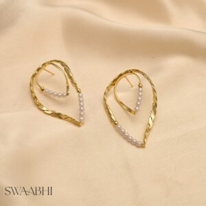 Pearl Cuban Earrings