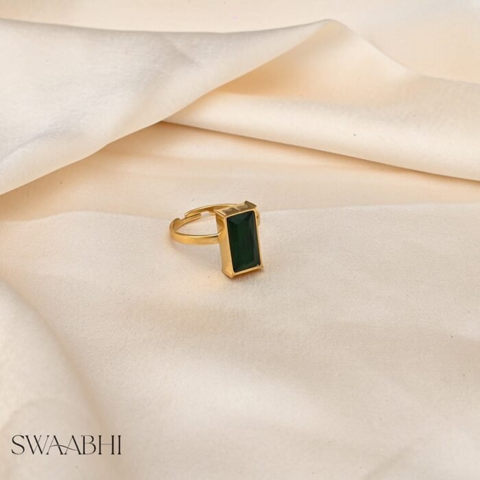 Emerald Stone Ring