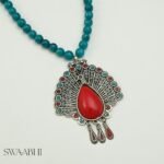 Ethnic Turquoise Beads Necklace