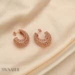 Rose Gold Hoops Earrings