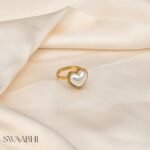 Pearl Heart Ring